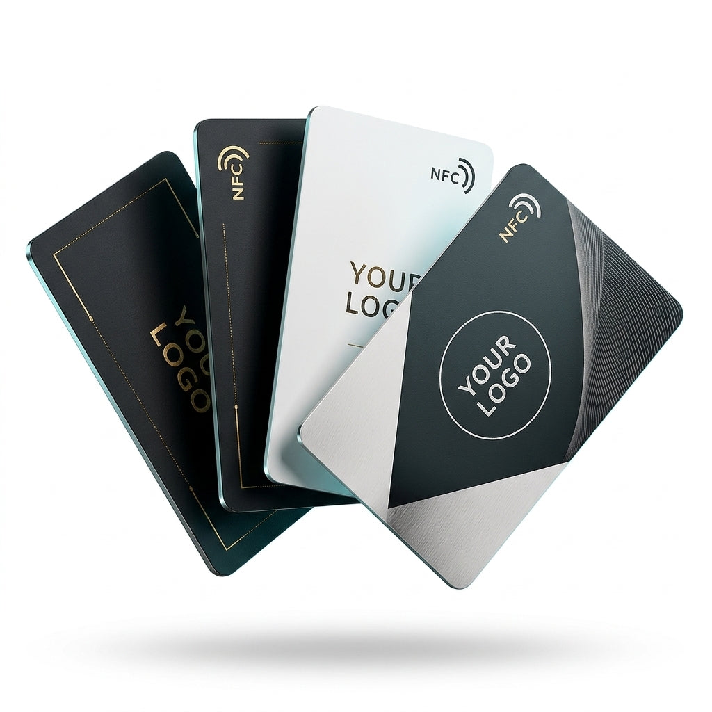 Custom Smart NFC Card with your own logo and brand artwork